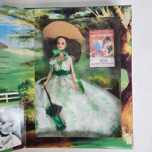 1994 Barbie Scarlett O'Hara Gone With the Wind Green BBQ Dress 12997 Damaged Box